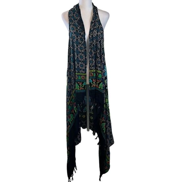 Super cute swim coverup/kimono lots of colors & patterns to match everything EUC - Picture 1 of 2